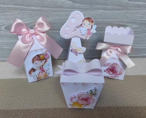 Kit Festa Jardim Das Fadas 20 Itens