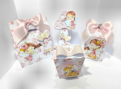 Kit Festa Jardim Das Fadas 20 Itens