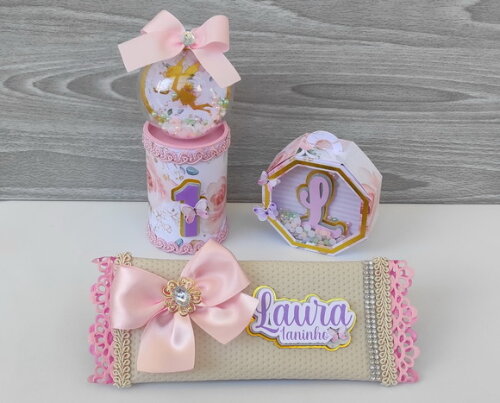 Kit Festa Jardim das Fadas Premium - 15 Itens