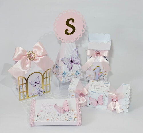 Kit Festa Jardim Encantado 25 Itens Mod 01