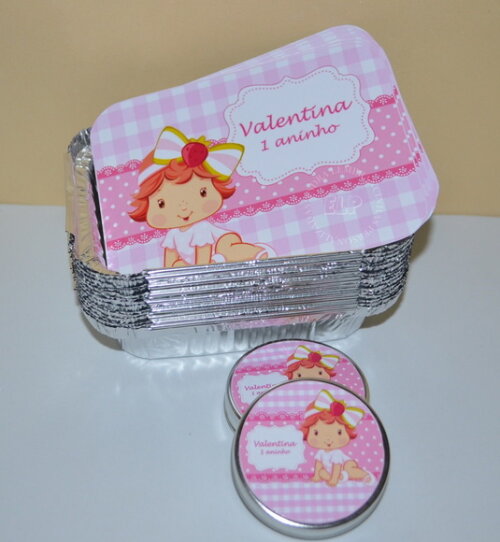 Kit Festa Moranguinho 20 itens