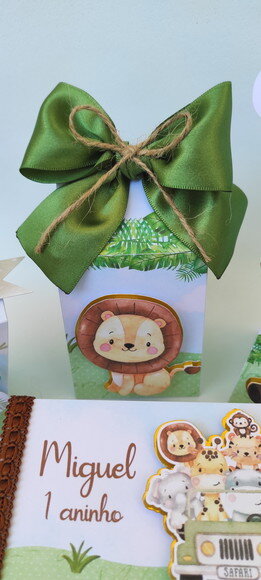 Kit Festa Safari 30 Itens