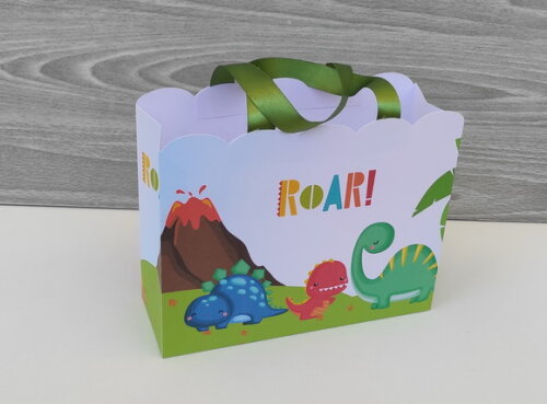 Sacola de Papel Dino Baby