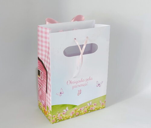 Sacola Surpresa Fazendinha Rosa