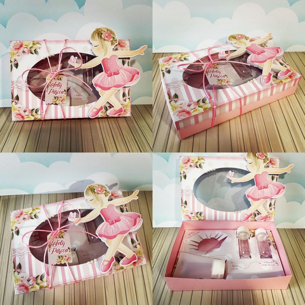 Arquivo de Corte Caixa Mini Confeiteiro Bailarina 05 - STUDIO/PDF