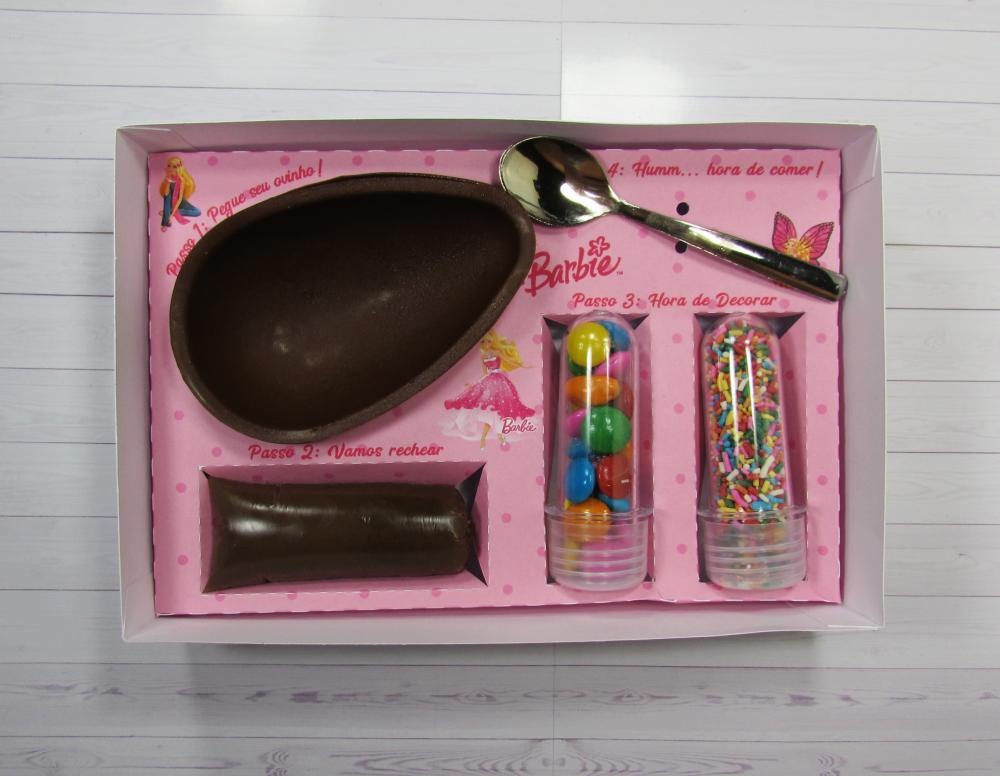 Arquivo de Corte Caixa Mini Confeiteiro Barbie 03 - STUDIO/PDF