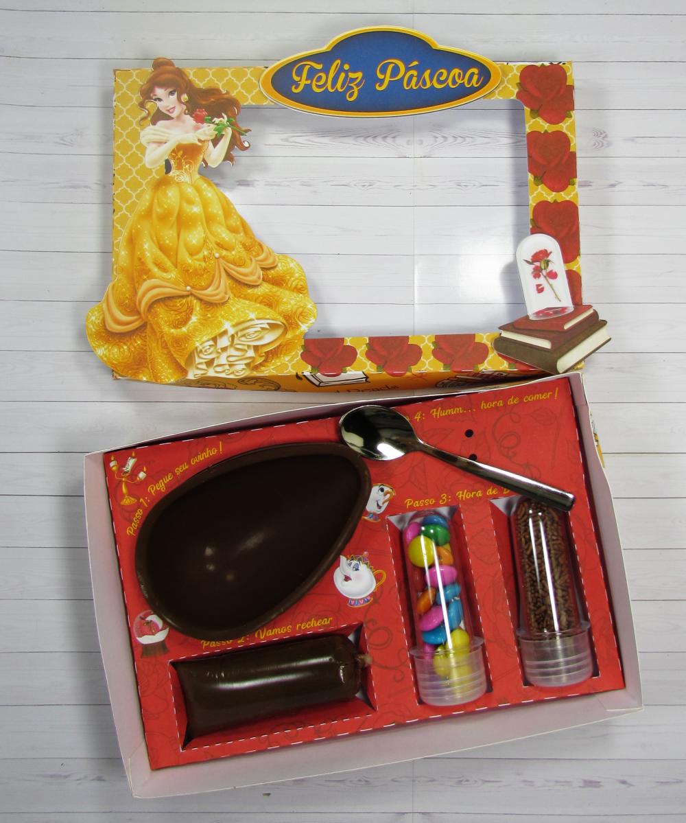 Arquivo de Corte Caixa Mini Confeiteiro Bela e a Fera 02 - STUDIO