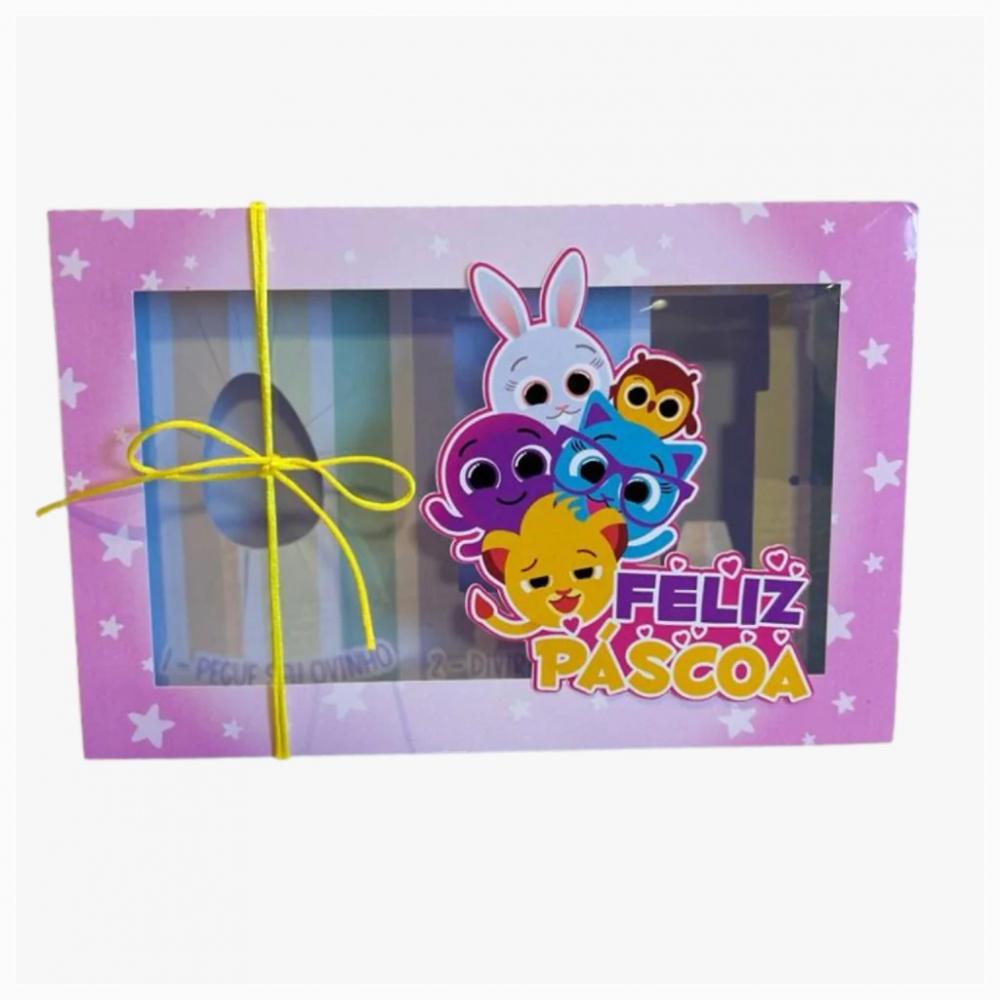 Arquivo de Corte Caixa Mini Confeiteiro Bolofofos 01 - STUDIO/PNG