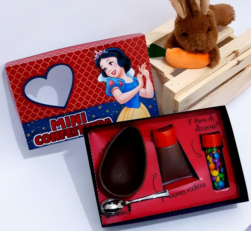 Arquivo de Corte Caixa Mini Confeiteiro Branca de Neve 02 - STUDI