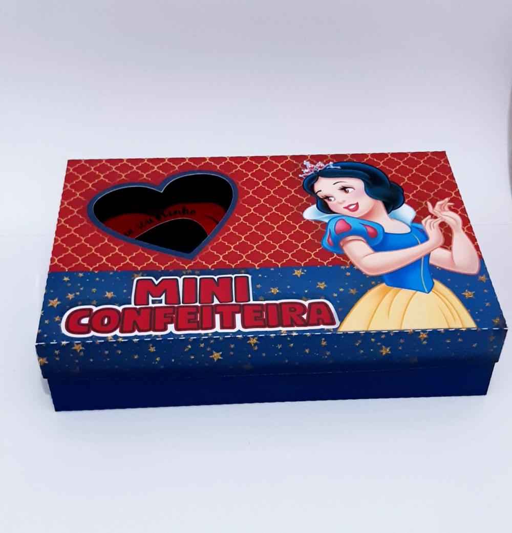Arquivo de Corte Caixa Mini Confeiteiro Branca de Neve 02 - STUDI