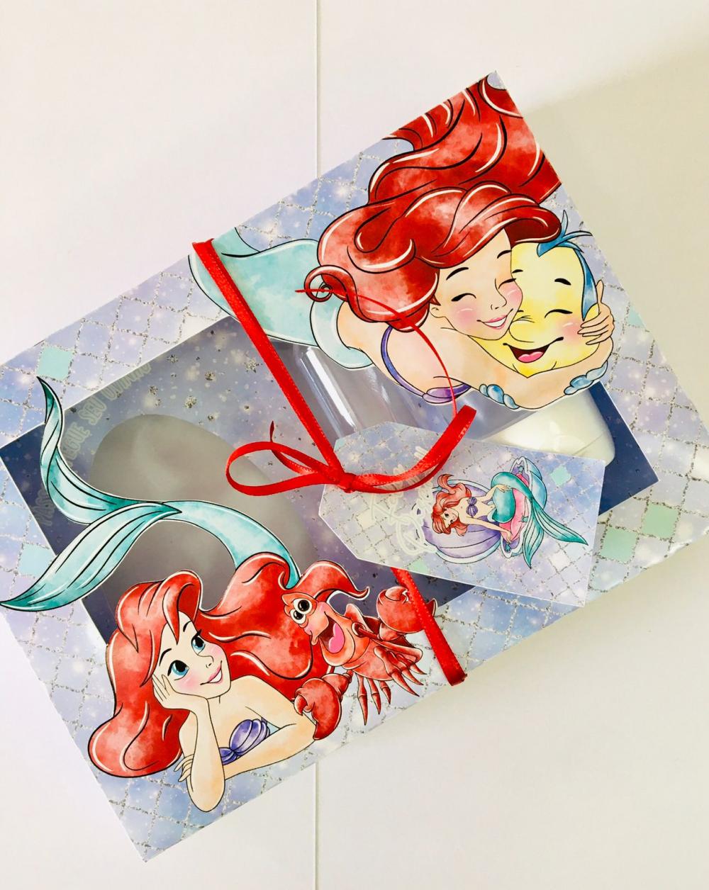 Arquivo de Corte Caixa Mini Confeiteiro Ariel 04 - STUDIO/PDF