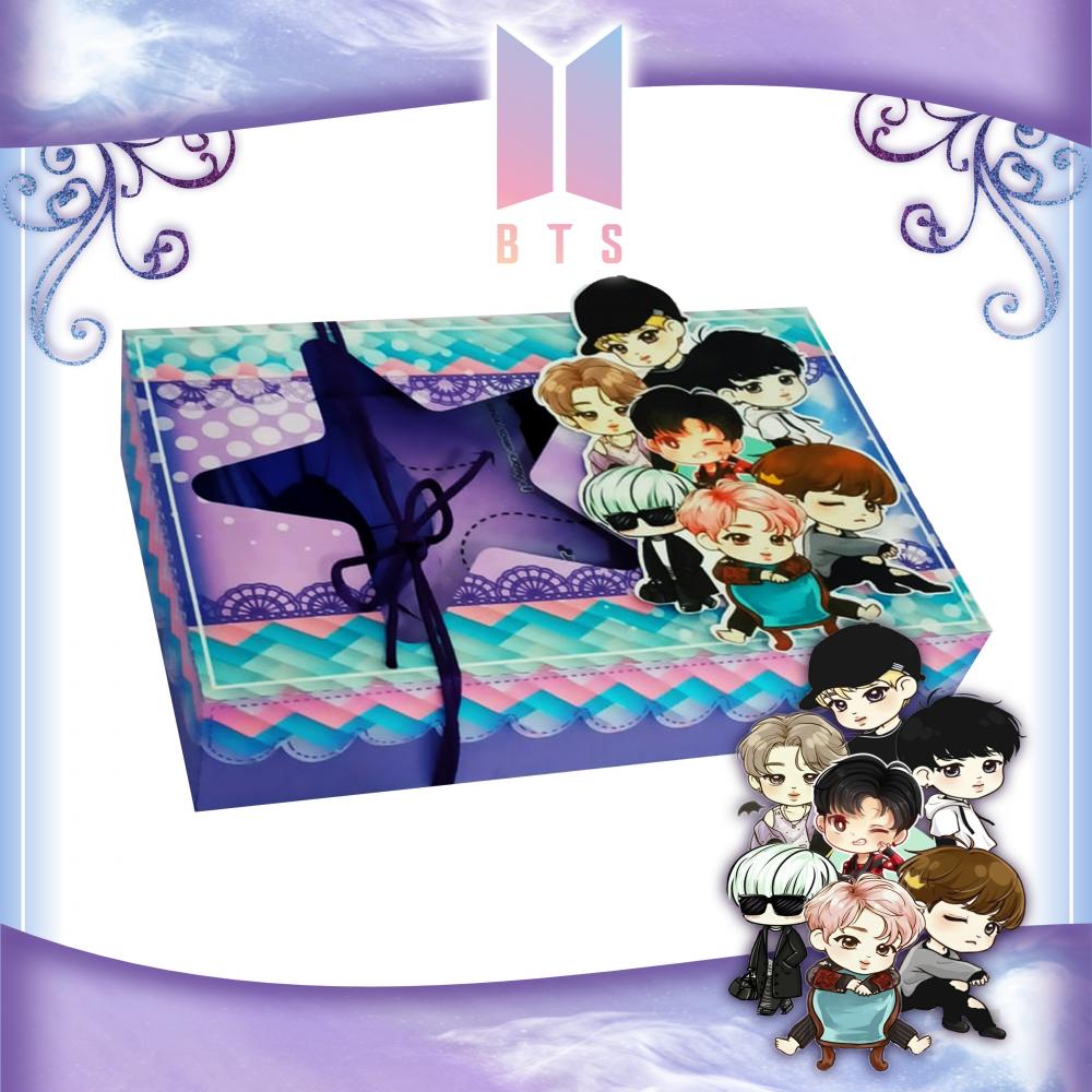 Arquivo de Corte Caixa Mini Confeiteiro BTS 03 - STUDIO/PDF