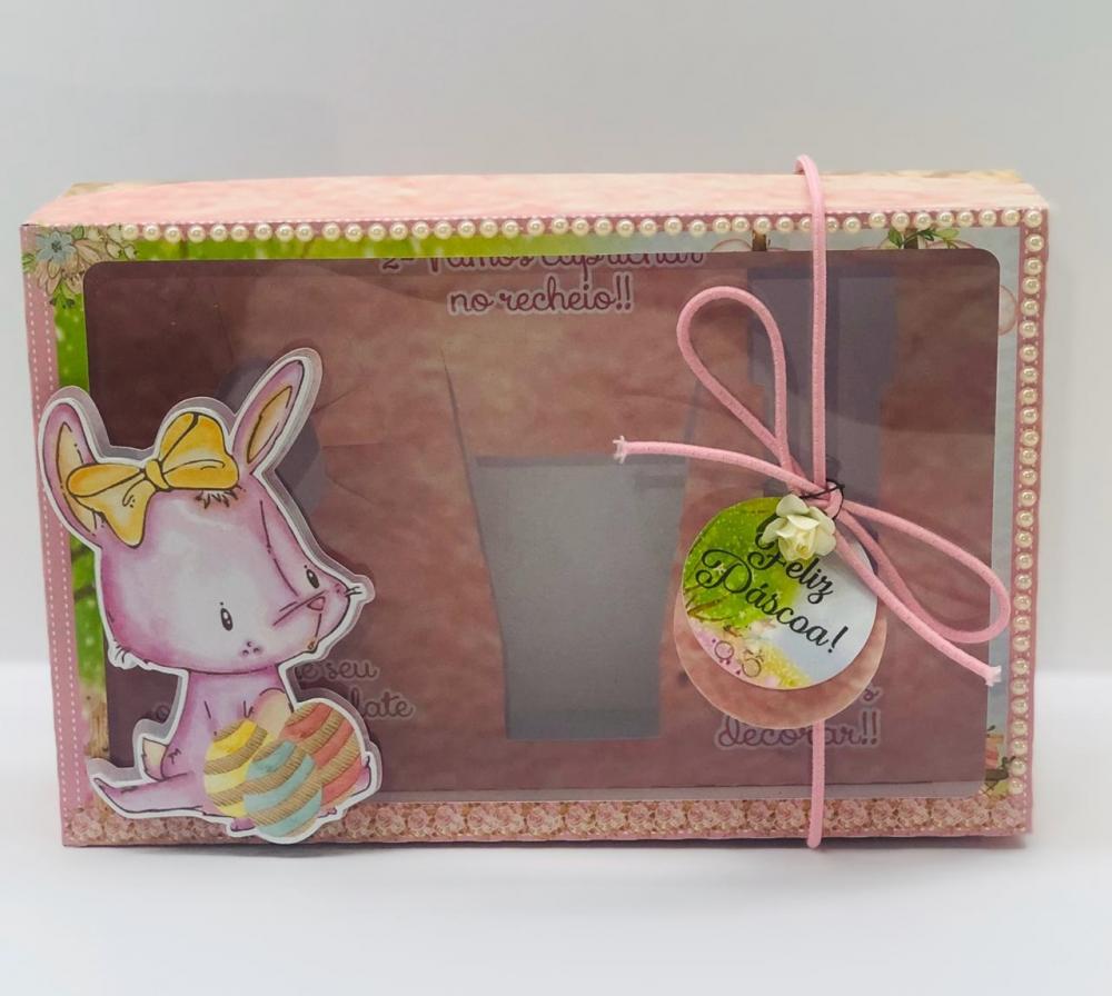 Arquivo de Corte Caixa Mini Confeiteiro Coelhinho 08 50g - STUDIO