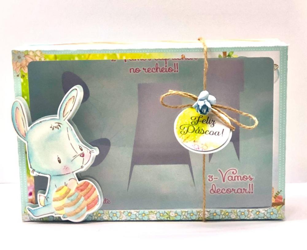 Arquivo de Corte Caixa Mini Confeiteiro Coelhinho 09 50g - STUDIO