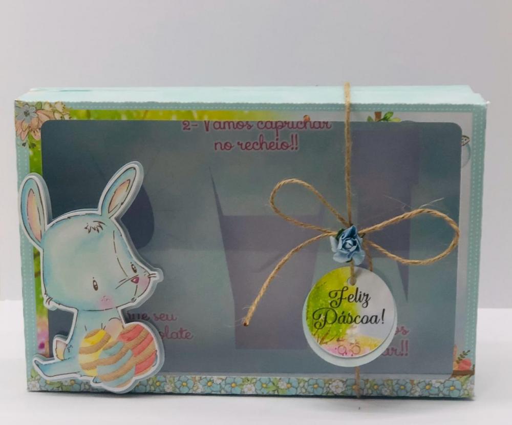 Arquivo de Corte Caixa Mini Confeiteiro Coelhinho 13 100g - STUDI