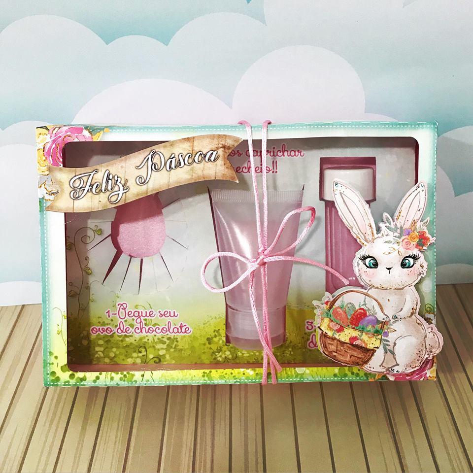 Arquivo de Corte Caixa Mini Confeiteiro Coelhinho 14 100g - STUDI