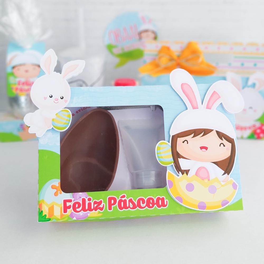 Arquivo de Corte Caixa Mini Confeiteiro Coelhinho 06 - STUDIO/PDF