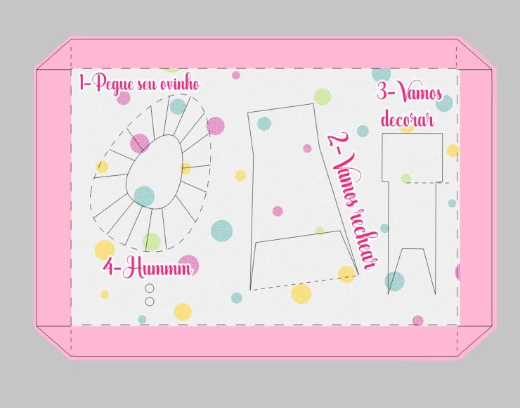 Arquivo de Corte Caixa Mini Confeiteiro Coelhinho 24 - STUDIO/PDF