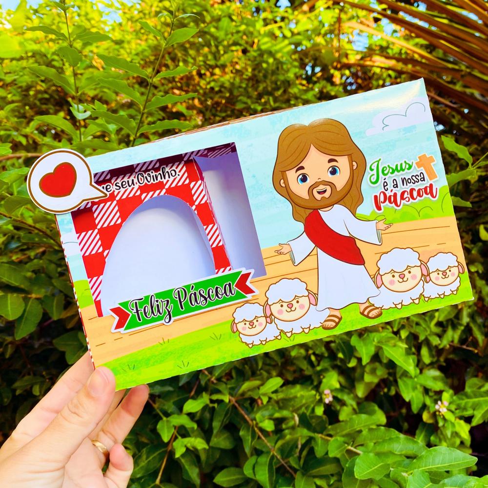 Arquivo de Corte Caixa Mini Confeiteiro Cristã 03 - STUDIO/PDF