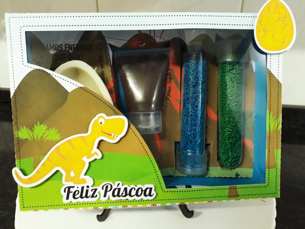 Arquivo de Corte Caixa Mini Confeiteiro Dinossauro 01 - STUDIO/PD