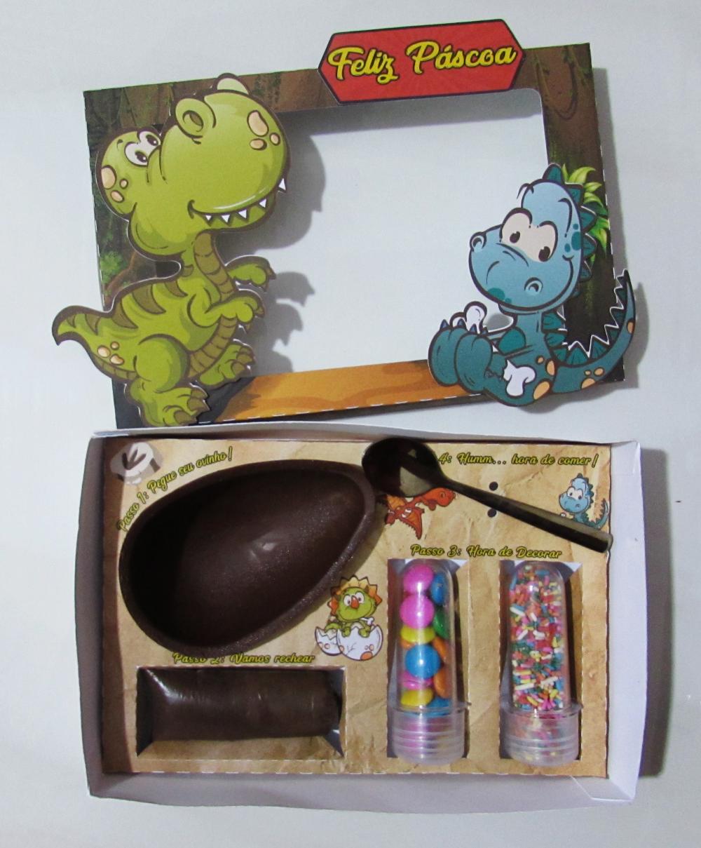 Arquivo de Corte Caixa Mini Confeiteiro Dinossauro 02 - STUDIO/PD