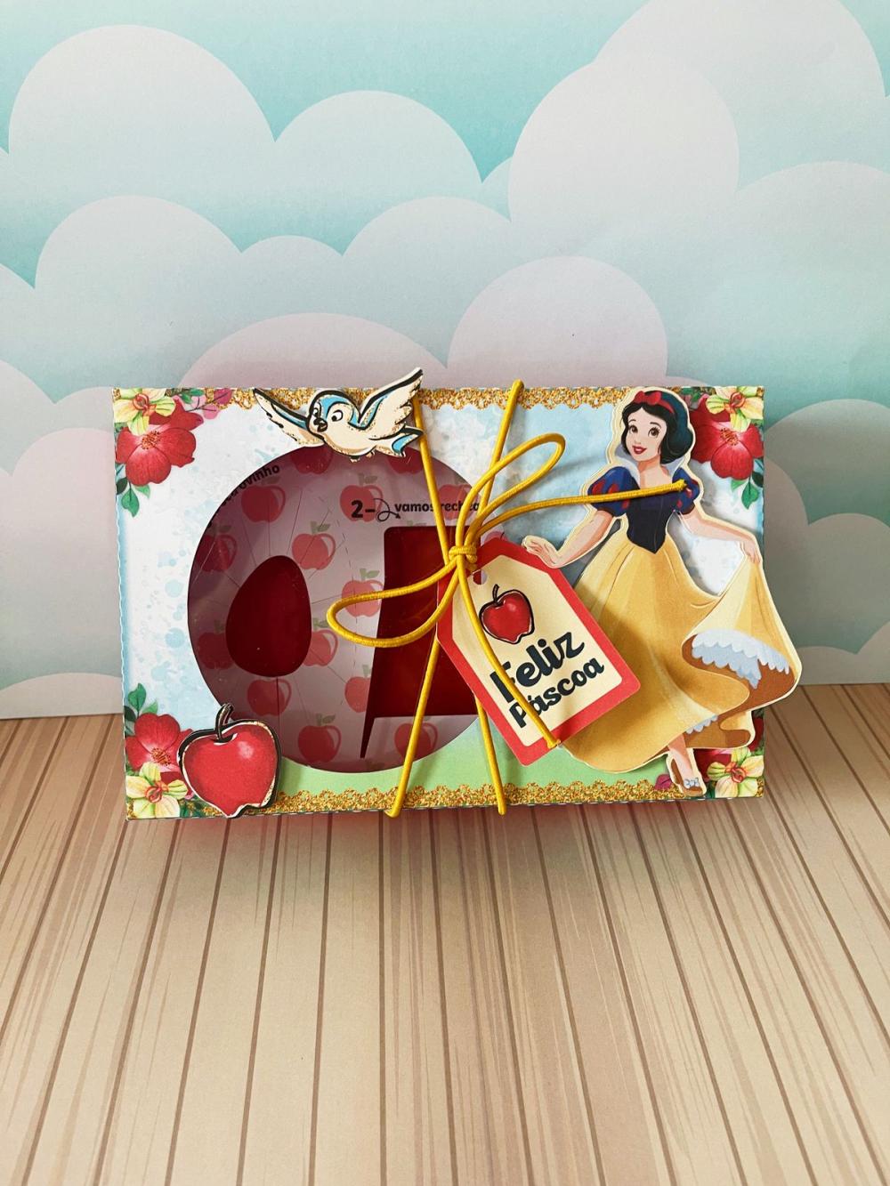 Arquivo de Corte Caixa Mini Confeiteiro Branca de Neve 05 - STUDI