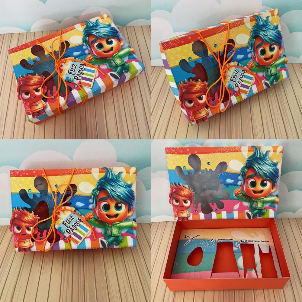 Arquivo de Corte Caixa Mini Confeiteiro Divertidamente 01 - STUDI