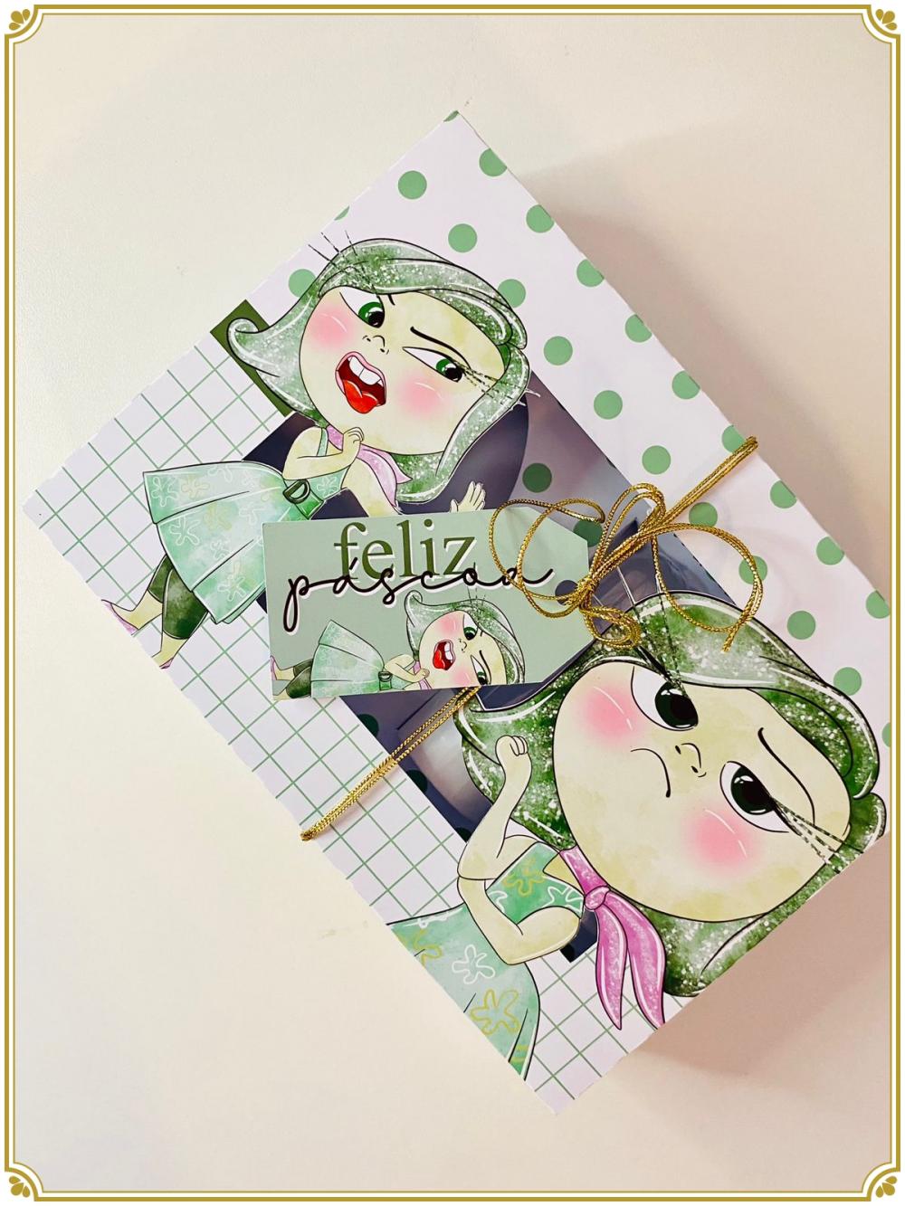 Arquivo de Corte Caixa Mini Confeiteiro Divertidamente Nojinho - 