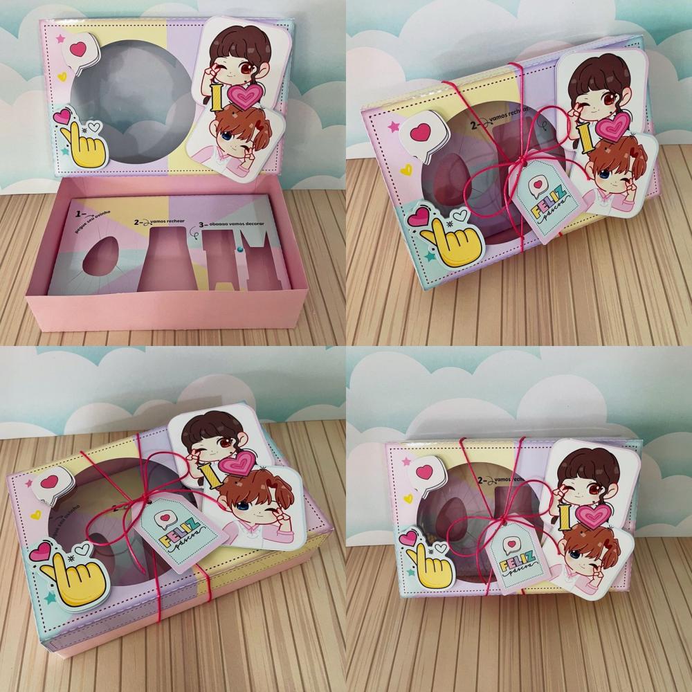 Arquivo de Corte Caixa Mini Confeiteiro Dorama 01 - STUDIO/PDF/PN