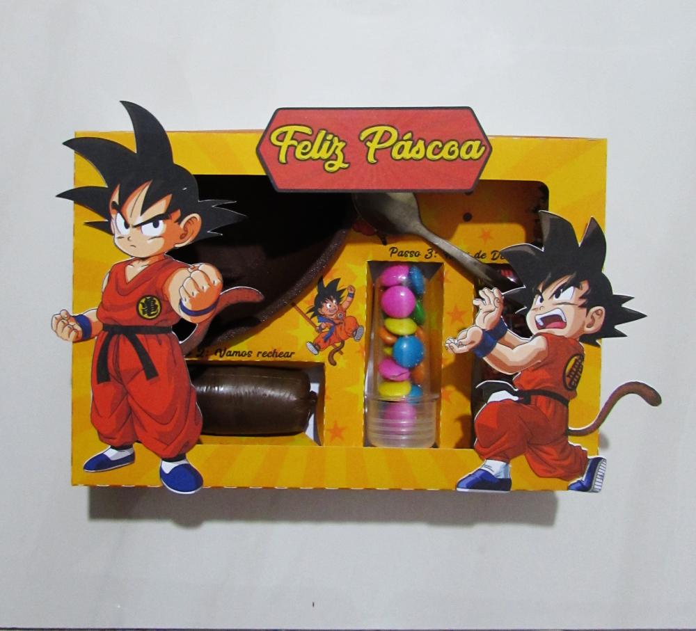 Arquivo de Corte Caixa Mini Confeiteiro Dragon Ball 03 - STUDIO/P