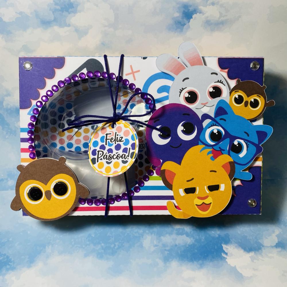 Arquivo de Corte Caixa Mini Confeiteiro Bolofofos 04 - STUDIO/PDF