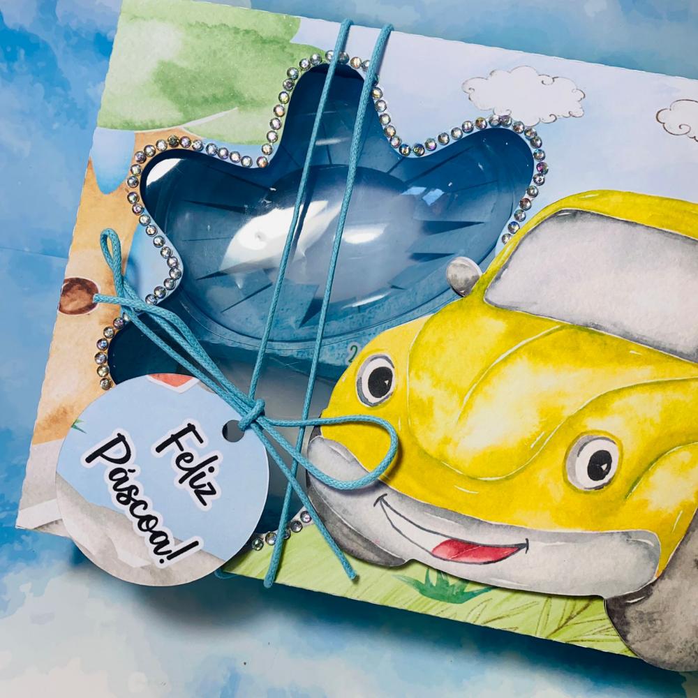 Arquivo de Corte Caixa Mini Confeiteiro Carrinhos 01 - STUDIO/PDF