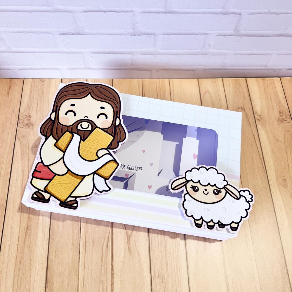 Arquivo de Corte Caixa Mini Confeiteiro Cristã 04 - STUDIO/PDF/P