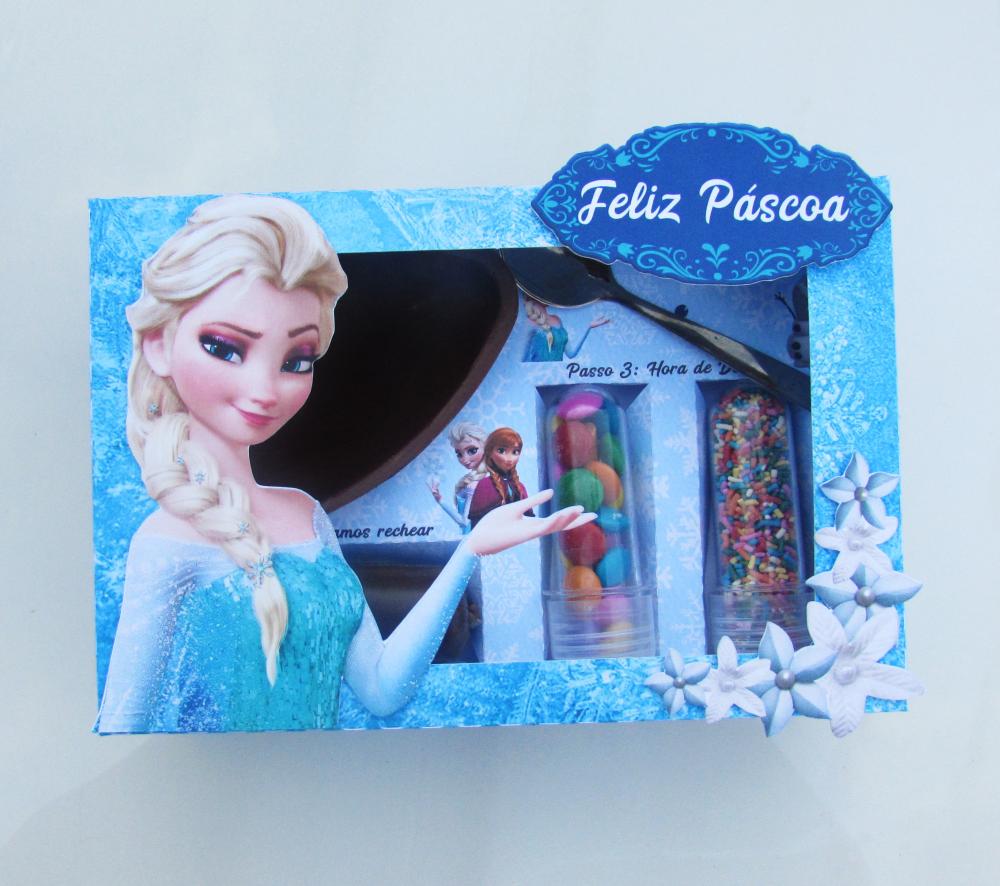 Arquivo de Corte Caixa Mini Confeiteiro Frozen 05 - STUDIO/PDF