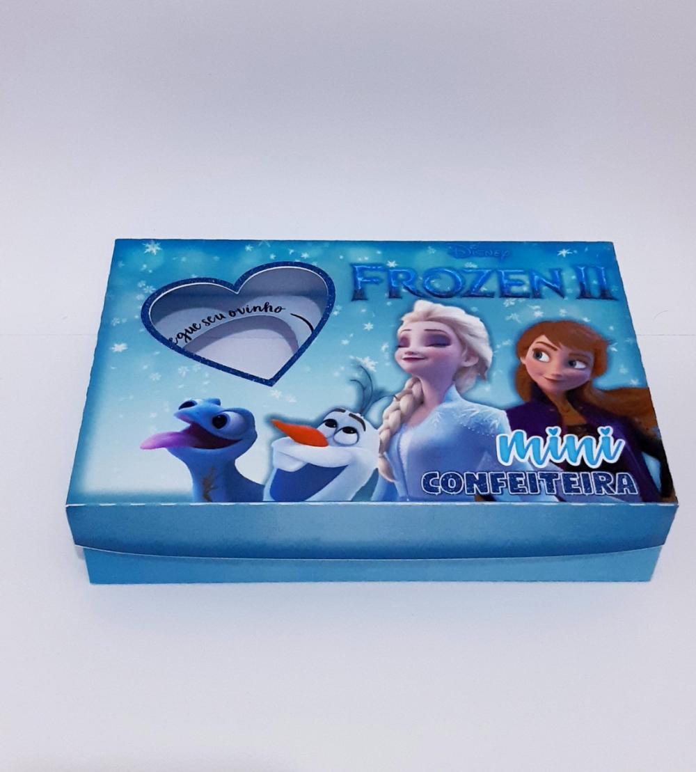 Arquivo de Corte Caixa Mini Confeiteiro Frozen 06 - STUDIO/PDF