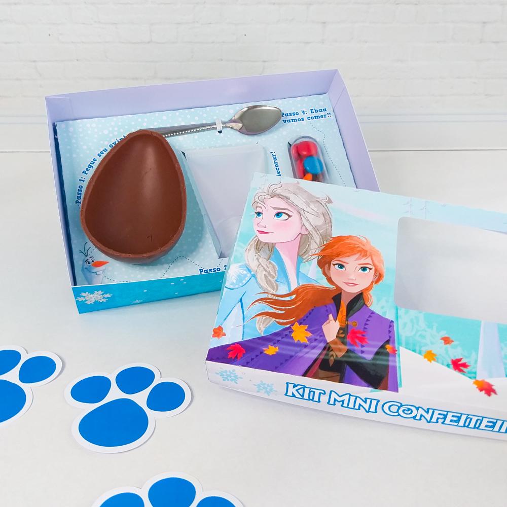 Arquivo de Corte Caixa Mini Confeiteiro Frozen 08 - STUDIO/PDF