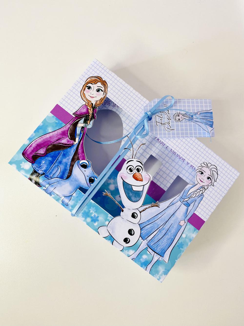 Arquivo de Corte Caixa Mini Confeiteiro Frozen 10 - STUDIO/PDF