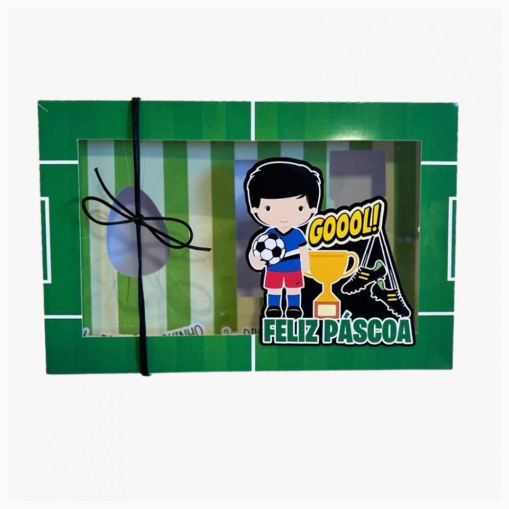 Arquivo de Corte Caixa Mini Confeiteiro Futebol 02 - STUDIO/PDF