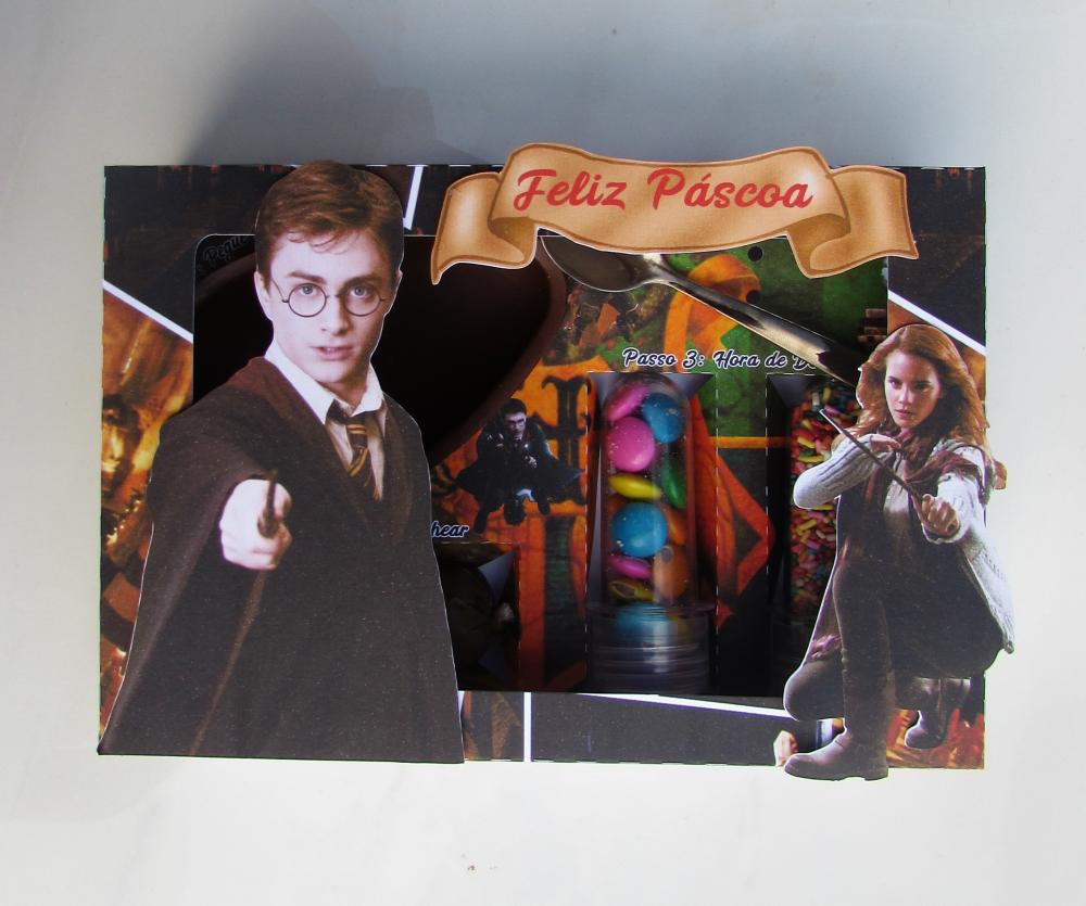 Arquivo de Corte Caixa Mini Confeiteiro Harry Potter 02 - STUDIO/