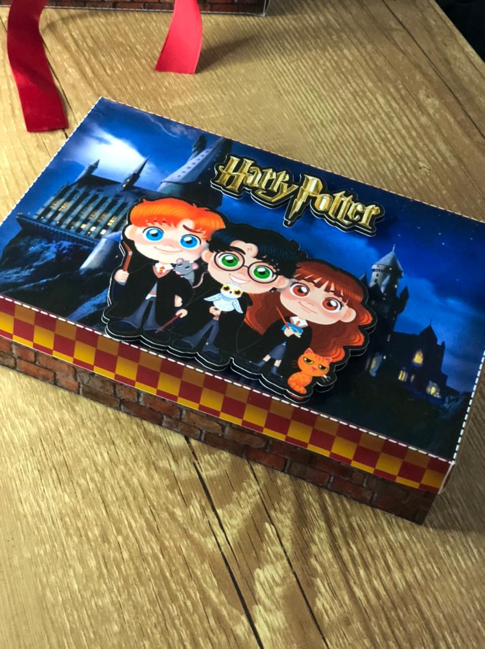 Arquivo de Corte Caixa Mini Confeiteiro Harry Potter 03 - STUDIO/