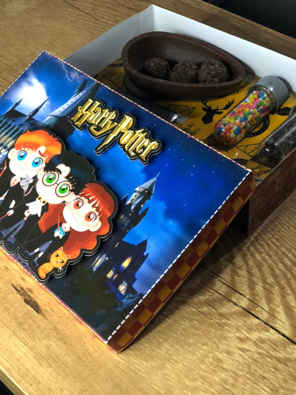 Arquivo de Corte Caixa Mini Confeiteiro Harry Potter 03 - STUDIO/