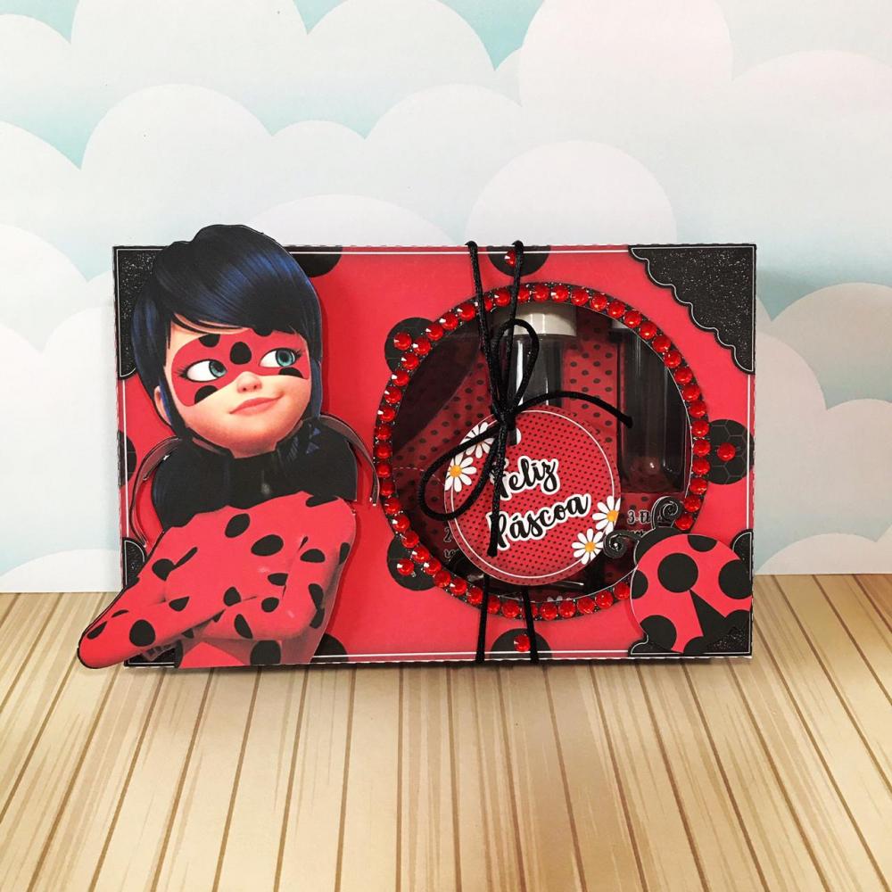 Arquivo de Corte Caixa Mini Confeiteiro Ladybug 01 - STUDIO/PDF/P