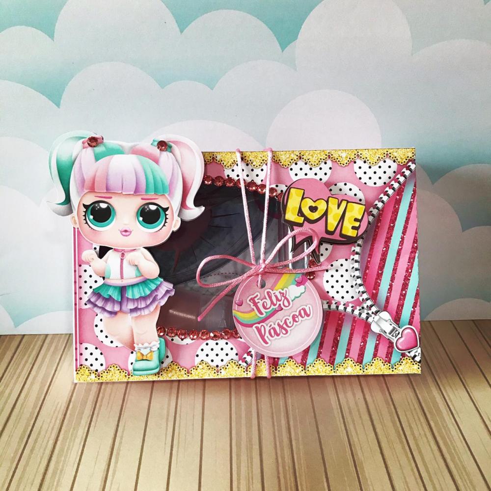 Arquivo de Corte Caixa Mini Confeiteiro LOL 01 - STUDIO/PDF/PNG