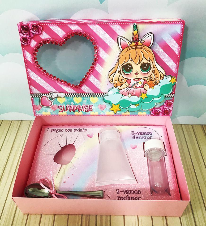 Arquivo de Corte Caixa Mini Confeiteiro LOL 02 - STUDIO/PDF