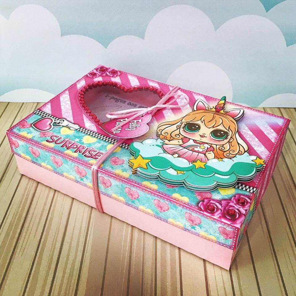 Arquivo de Corte Caixa Mini Confeiteiro LOL 02 - STUDIO/PDF