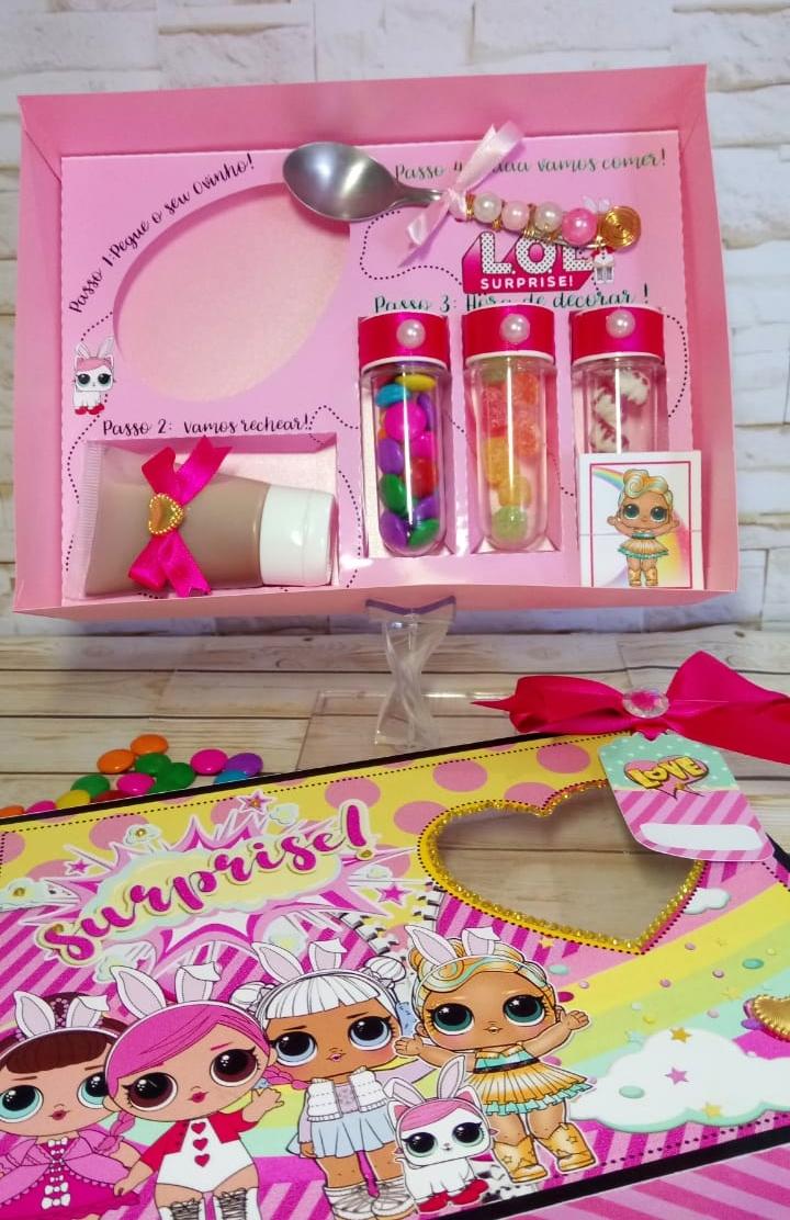 Arquivo de Corte Caixa Mini Confeiteiro LOL 06 - STUDIO/PDF