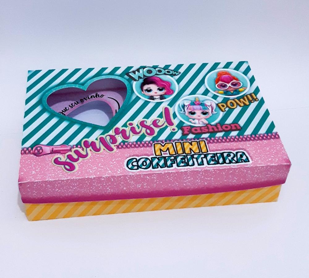 Arquivo de Corte Caixa Mini Confeiteiro LOL 08 - STUDIO/PDF