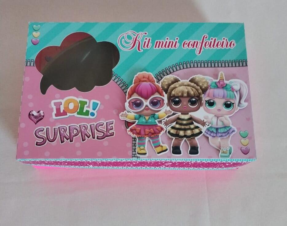 Arquivo de Corte Caixa Mini Confeiteiro LOL 11 - STUDIO/PDF