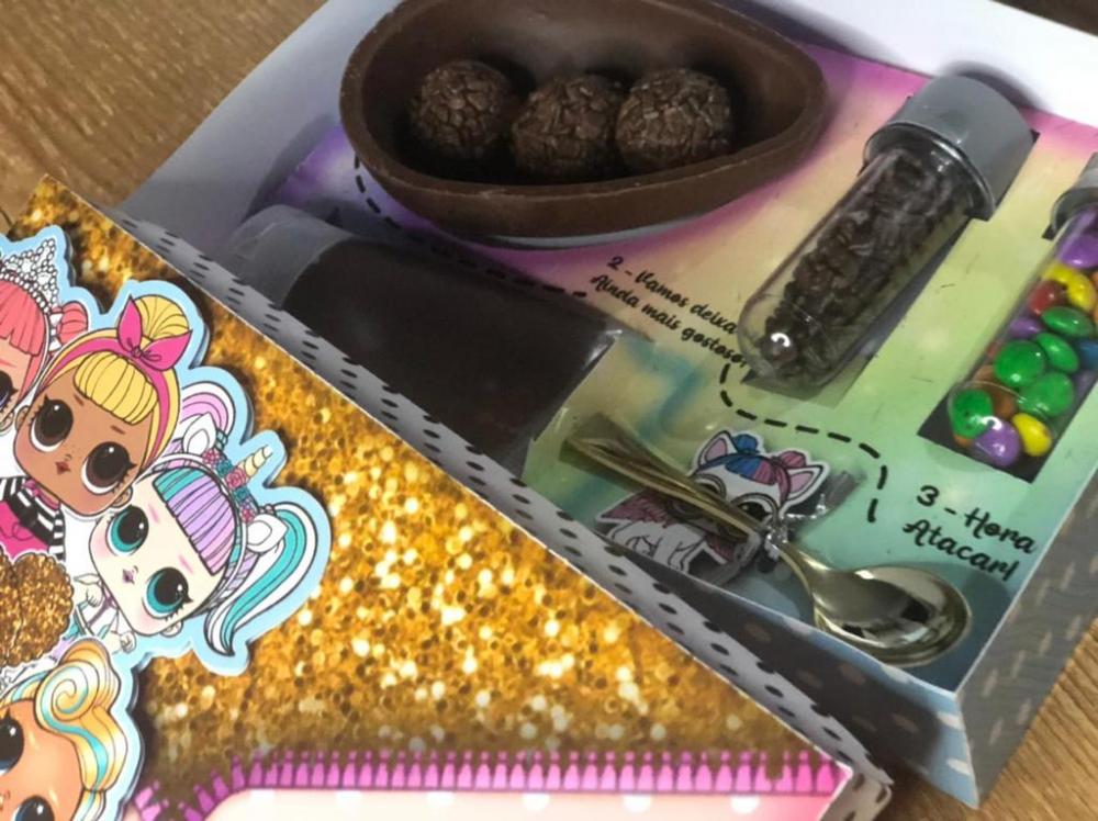 Arquivo de Corte Caixa Mini Confeiteiro LOL 12 - STUDIO/PDF