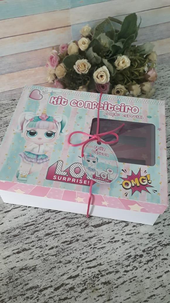 Arquivo de Corte Caixa Mini Confeiteiro LOL Unicórnio - STUDIO/P